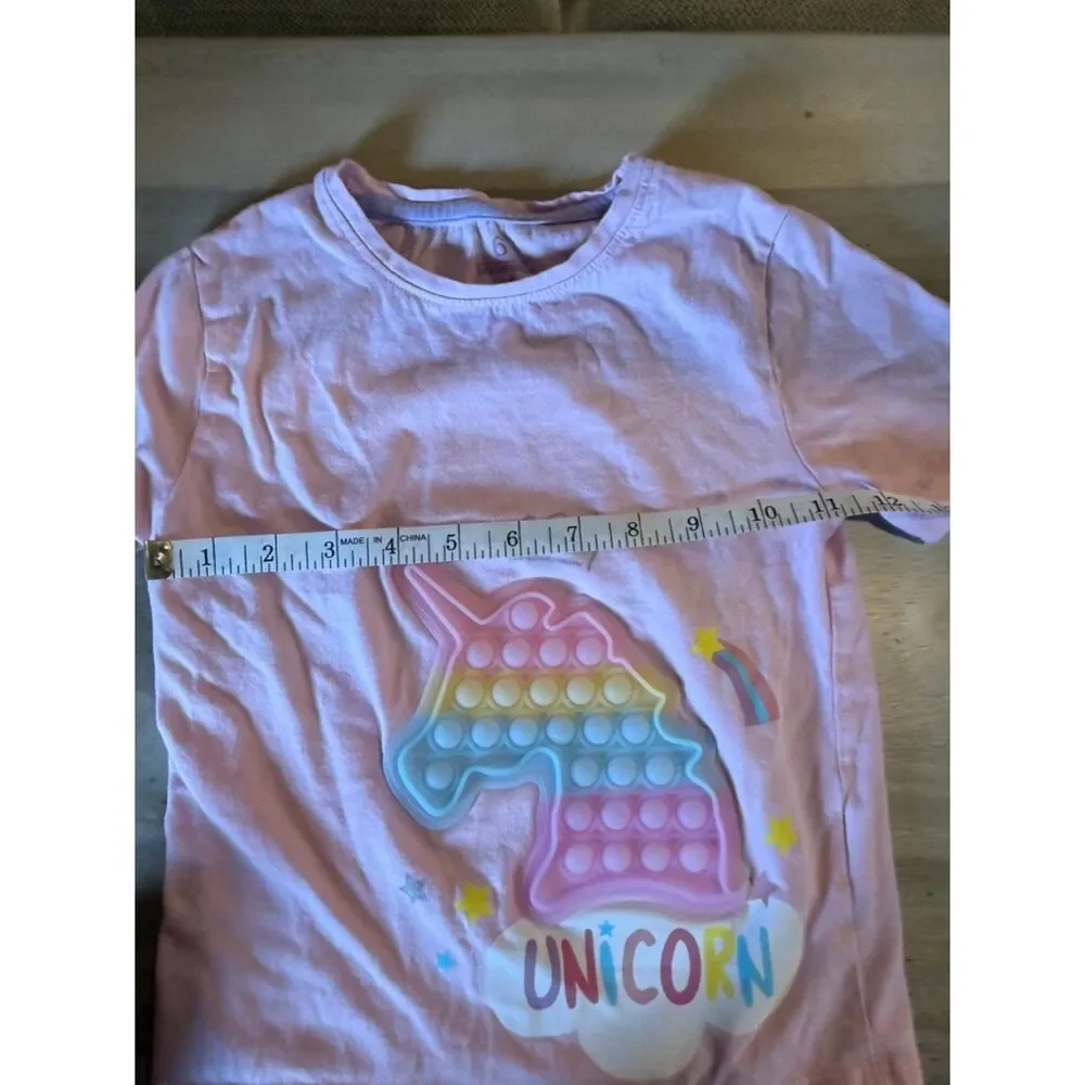 Girl's Unicorn Pop It T Shirt